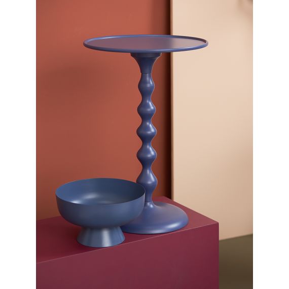 Столик приставной Fluid, 38 см, сумерки, Bergenson Bjorn, Цвет: синий, изображение 4