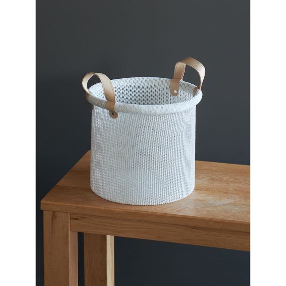 Корзина для хранения Sustainable collection, 27х25 см, молочная, Bergenson Bjorn, Цвет: молочный, изображение 6