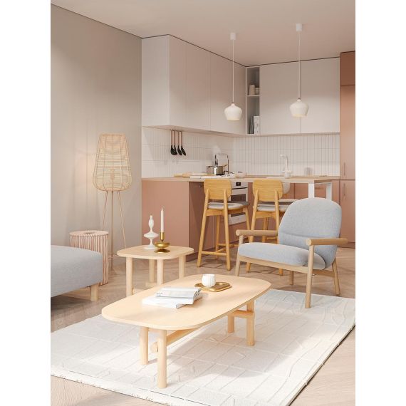 Подсвечник Stone, 13 см, золотистый, Bergenson Bjorn, изображение 6