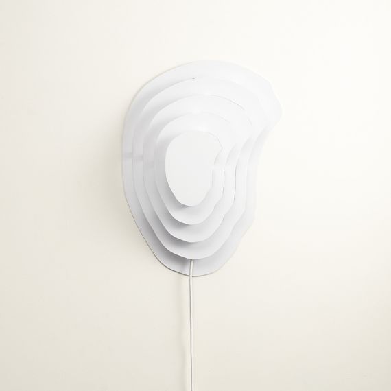 Светильник настенный Fluid, 32х44 см, морская пена, Bergenson Bjorn, Цвет: Белый, изображение 5