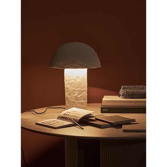 Лампа настольная Texture Sleek, 32x42 см, белая, Bergenson Bjorn, Цвет: Белый, изображение 6