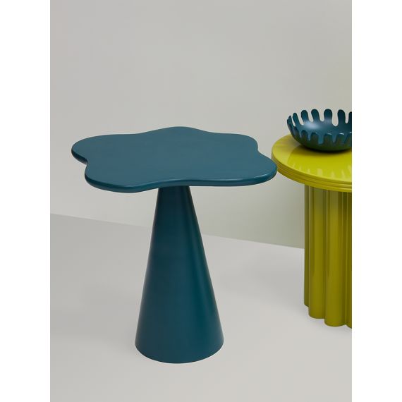 Столик приставной Fluid, 56х52 см, глубоководный, Bergenson Bjorn, Цвет: синий, изображение 6
