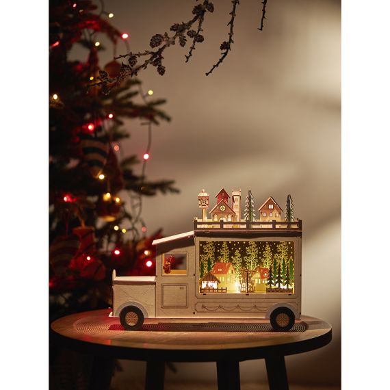 Декор новогодний с подсветкой Festive truck из коллекции New Year Essential, Tkano, изображение 5