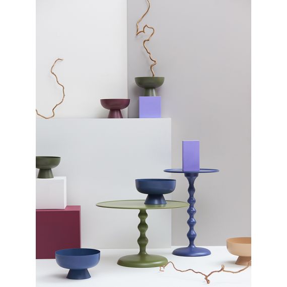 Столик приставной Fluid, 38 см, сумерки, Bergenson Bjorn, Цвет: синий, изображение 7