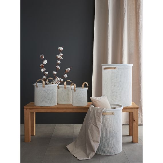 Корзина для хранения Sustainable collection, 27х25 см, молочная, Bergenson Bjorn, Цвет: молочный, изображение 5