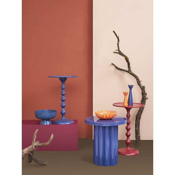 Столик приставной Fluid, 38 см, сумерки, Bergenson Bjorn, Цвет: синий, изображение 3