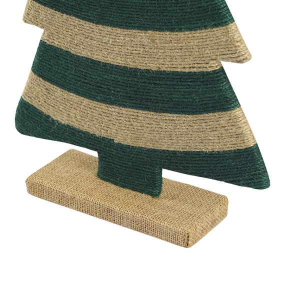 Декор новогодний Trendy stripes из джута и гофрированного картона из коллекции New Year Essential, Tkano, изображение 9