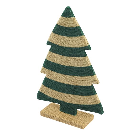 Декор новогодний Trendy stripes из джута и гофрированного картона из коллекции New Year Essential, Tkano, изображение 7