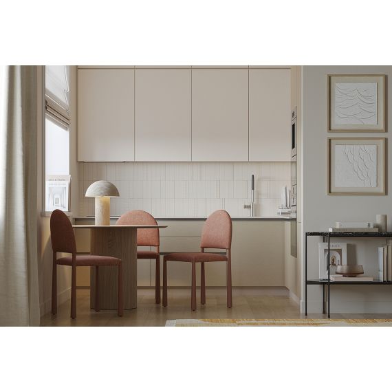Лампа настольная Texture Sleek, 32x42 см, белая, Bergenson Bjorn, Цвет: Белый, изображение 8