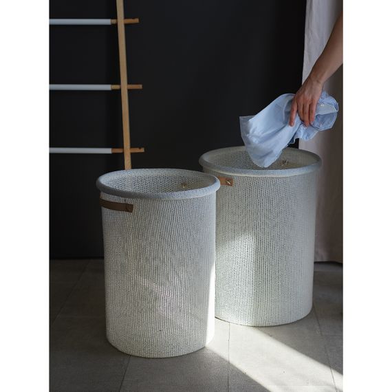 Корзина для хранения Sustainable collection, 42х55 см, молочная, Bergenson Bjorn, Цвет: молочный, изображение 5