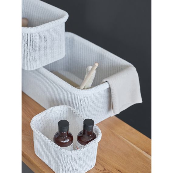 Набор из 4-х корзин для хранения Sustainable collection, молочный, Bergenson Bjorn, Цвет: молочный, изображение 8