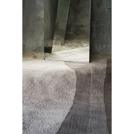 Ковер из хлопка с рисунком Rice plantation из коллекции Terra, 160х230 см, Tkano, изображение 7