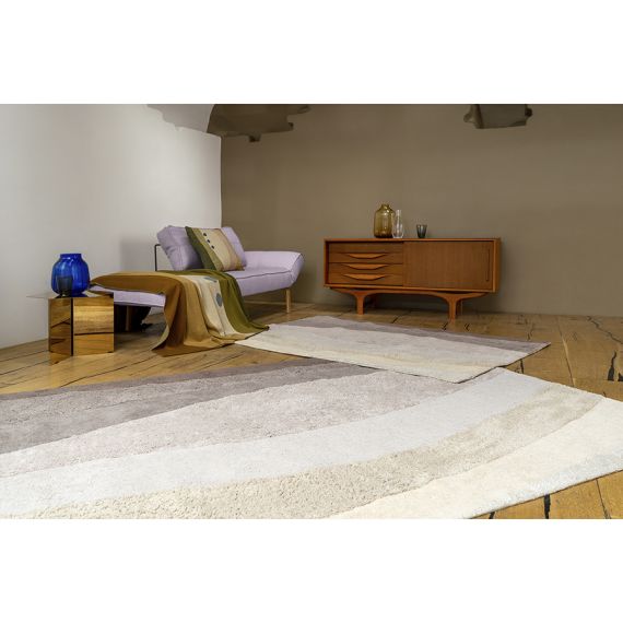 Ковер из хлопка с рисунком Rice plantation из коллекции Terra, 160х230 см, Tkano, изображение 2