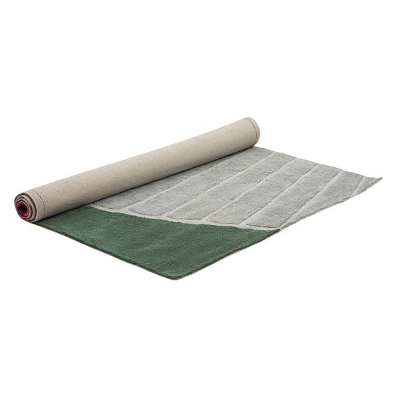 Ковер из хлопка с рисунком Tea plantation из коллекции Terra, 200х300 см, Tkano, изображение 5