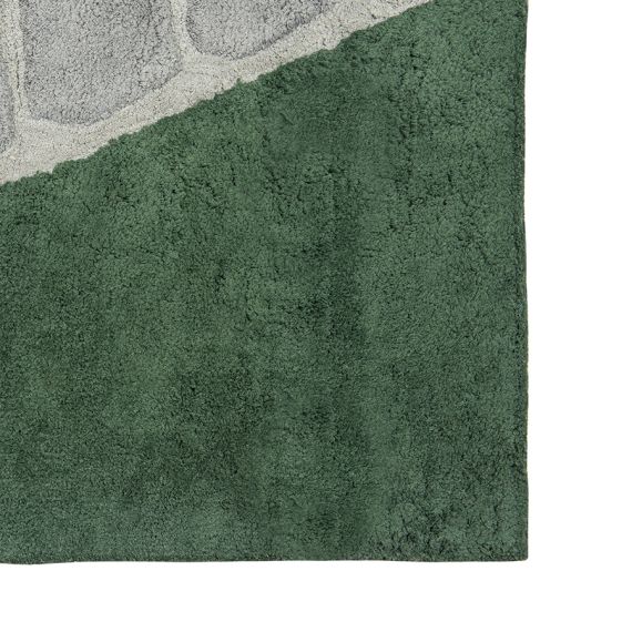 Ковер из хлопка с рисунком Tea plantation из коллекции Terra, 160х230 см, Tkano, изображение 6