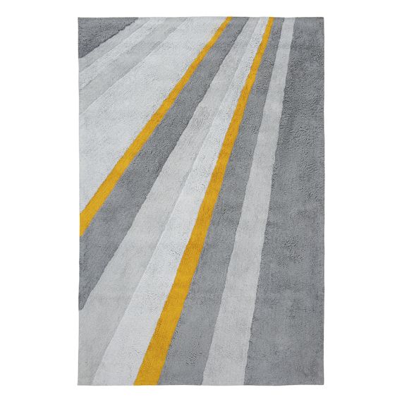 Ковер из хлопка с рисунком Tulip field из коллекции Terra, 160х230 см, Tkano