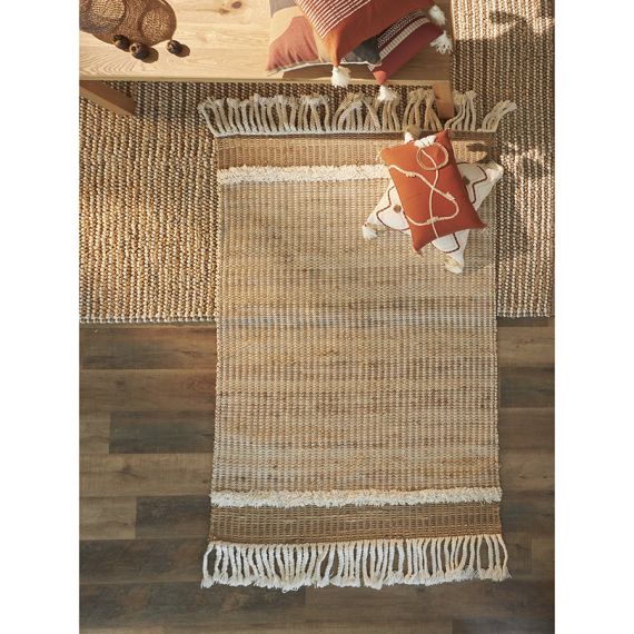 Ковер из джута и шерсти Mumbai из коллекции Ethnic, 70x160см, Tkano, изображение 2