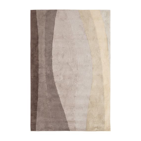 Ковер из хлопка с рисунком Rice plantation из коллекции Terra, 120х180 см, Tkano