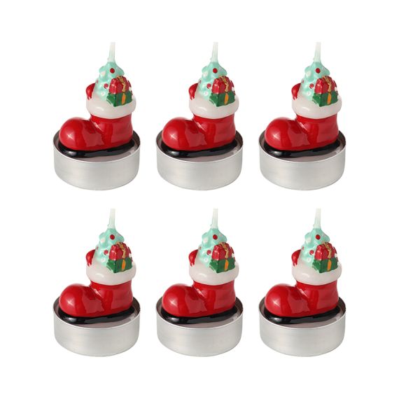 Набор декоративных свечей Festive stocking из коллекции New Year Essential, Tkano