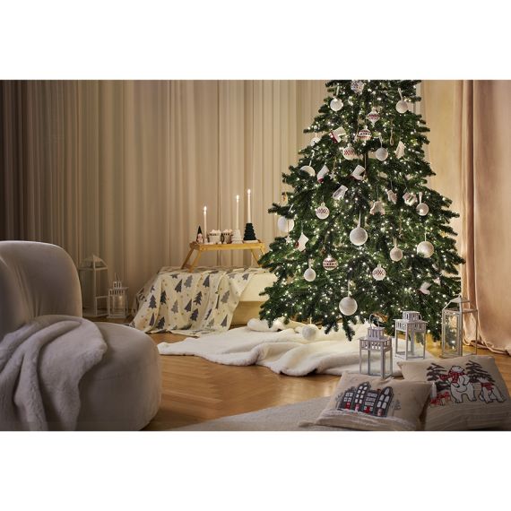 Набор ёлочных украшений Fluffy white из коллекции New Year Essential, 3 шт., Tkano, изображение 6