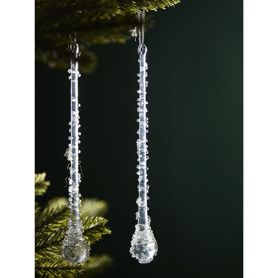 Набор ёлочных украшений Icy sparkles из коллекции New Year Essential, 6 шт., Tkano, изображение 7