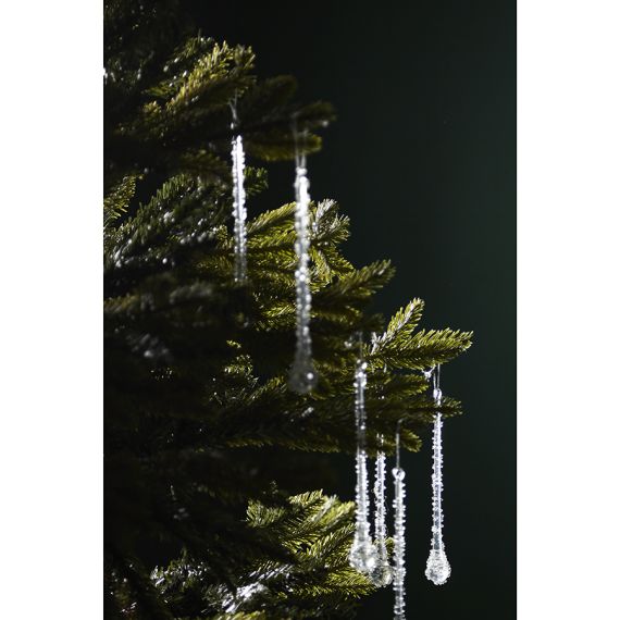 Набор ёлочных украшений Icy sparkles из коллекции New Year Essential, 6 шт., Tkano, изображение 3
