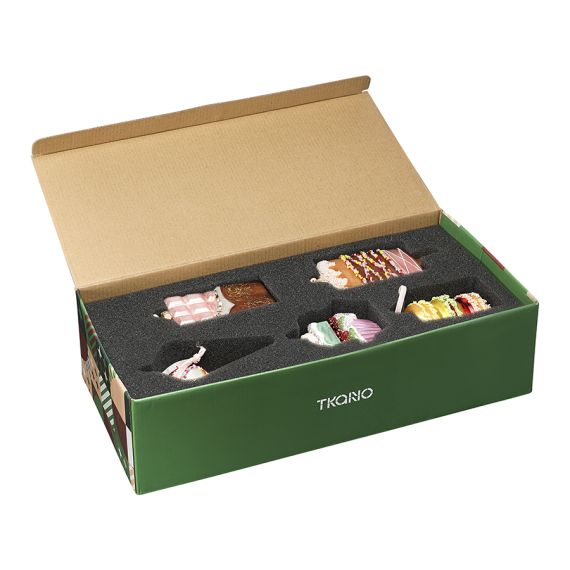Набор ёлочных украшений Glimmer selection из коллекции New Year Essential, 5 шт., Tkano, изображение 13