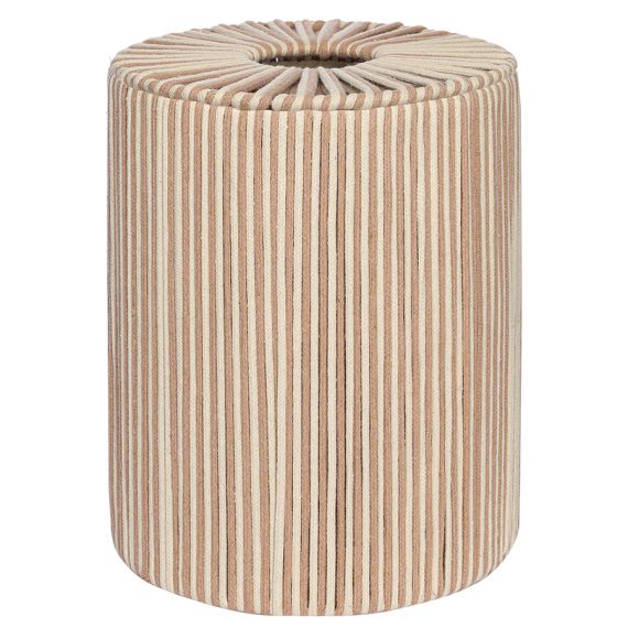 Корзина плетеная Dholak Beige из коллекции Ethnic, размер L, Tkano