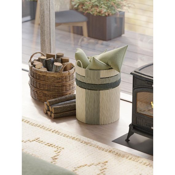 Корзина плетеная Bongo Sage из коллекции Ethnic, размер L, Tkano, изображение 2