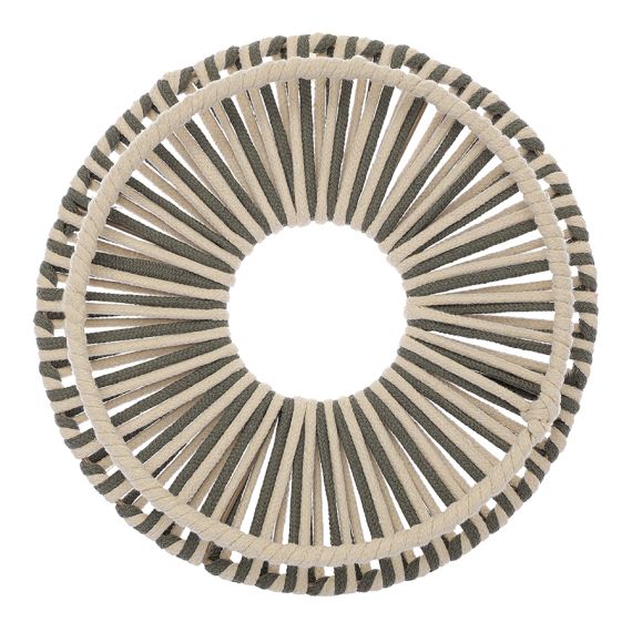 Корзина плетеная Dholak Grey из коллекции Ethnic, размер S, Tkano, изображение 13