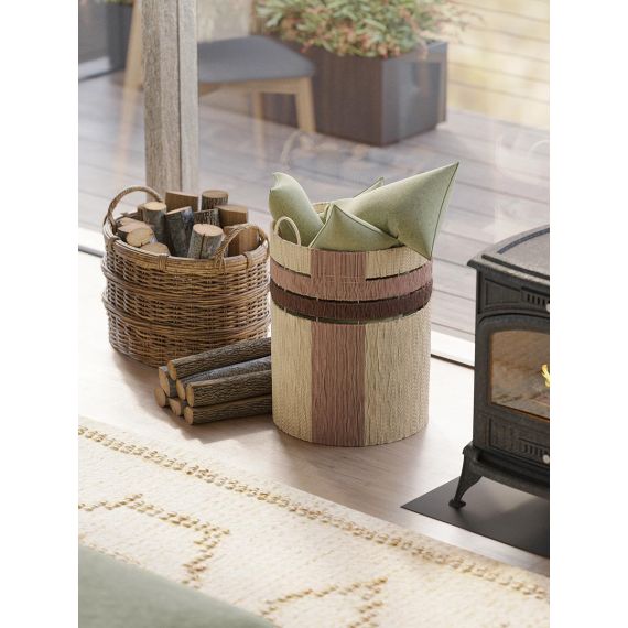 Корзина плетеная Bongo Chocolate из коллекции Ethnic, размер S, Tkano, изображение 5