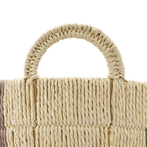 Корзина плетеная круглая Bodhran Nature из коллекции Ethnic, размер M, Tkano, изображение 4