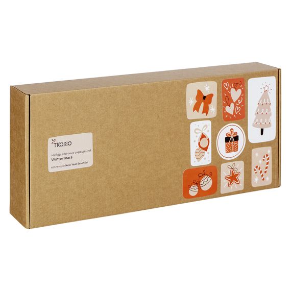 Набор елочных украшений Winter stars из коллекции New Year Essential, 3 шт., Tkano, изображение 10