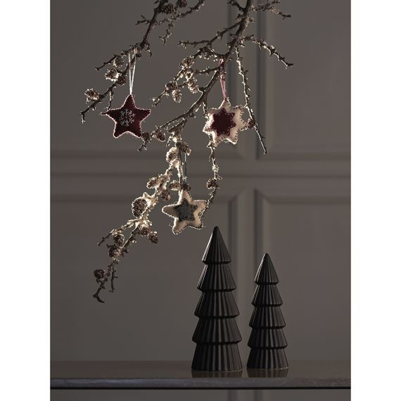 Набор елочных украшений из фетра Christmas stars из коллекции New Year Essential, 3 шт., Tkano, изображение 11