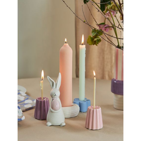 Подсвечник из фарфора Merengue из коллекции Essential, Tkano, изображение 3