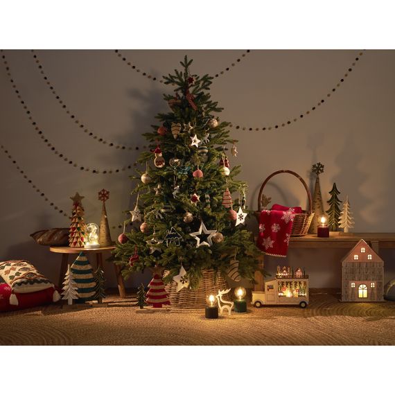 Набор елочных украшений из фетра Christmas stars из коллекции New Year Essential, 3 шт., Tkano, изображение 5