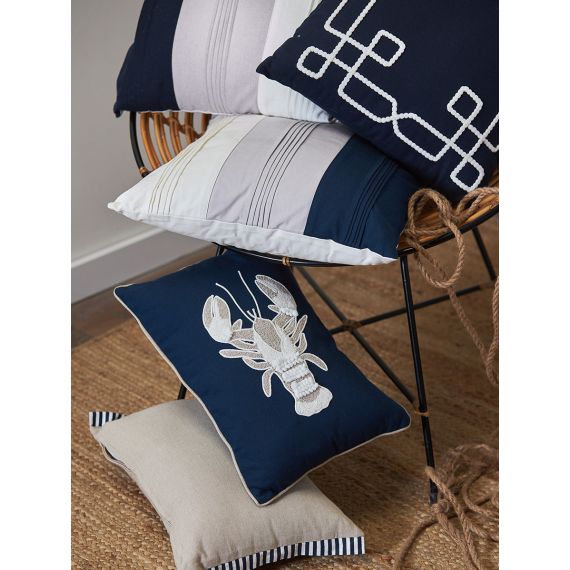 Подушка декоративная Navy mood из коллекции Sea treasures, 45х45 см, Tkano, изображение 5