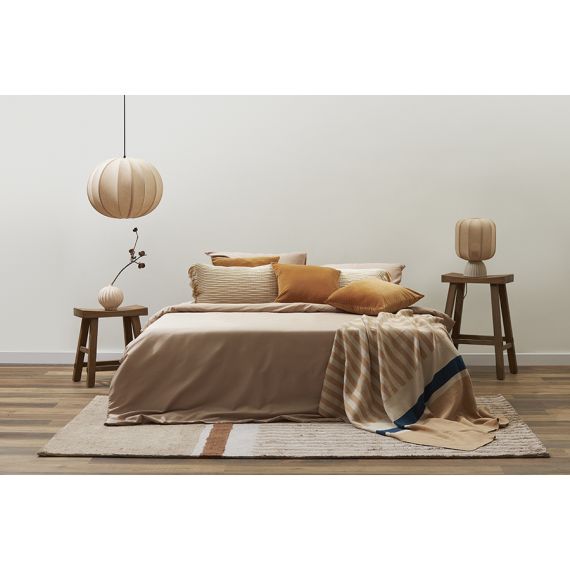 Плед из хлопка с рисунком Tulip garden из коллекции Terra, 130х180 см, Tkano, изображение 5