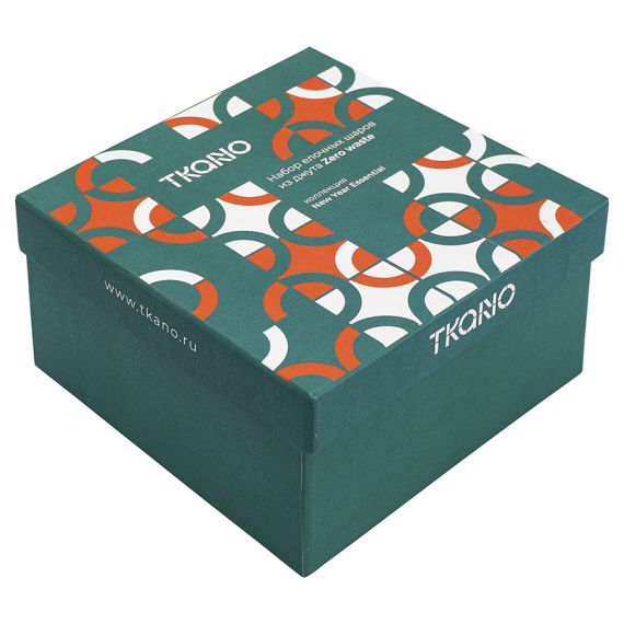 Набор елочных шаров Zero waste из джута из коллекции New Year Essential, Tkano, изображение 15