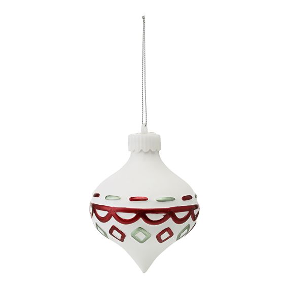 Набор ёлочных украшений с подсветкой Festive embroidey из коллекции New Year Essential, 4 шт., Tkano, изображение 15