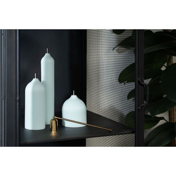 Свеча декоративная мятного цвета из коллекции Edge, 16,5 см, Tkano, изображение 12