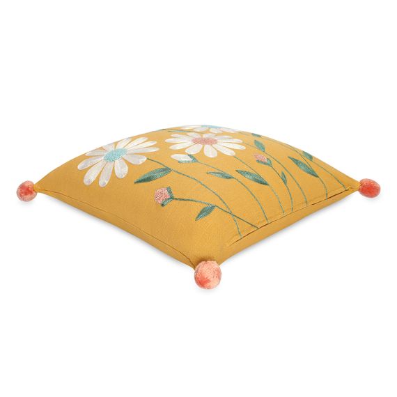 Подушка декоративная Spring daisies из коллекции Easter Essential, 45х45 см, Tkano, изображение 4