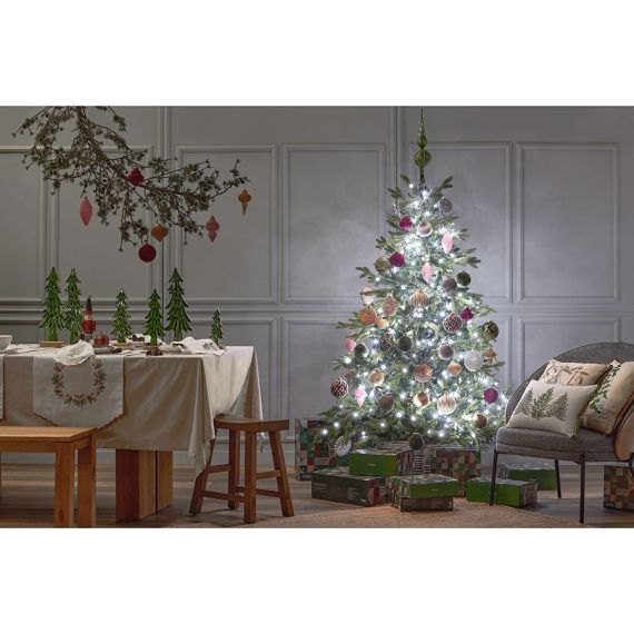 Подушка декоративная с вышивкой Christmas tree из коллекции New Year Essential, 30х45 см, Tkano, изображение 9