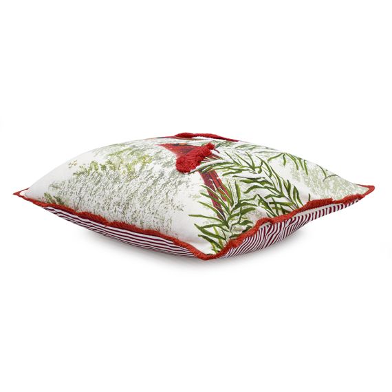 Подушка декоративная с рисунком Northern cardinal из коллекции New Year Essential, 45х45 см, Tkano, изображение 3