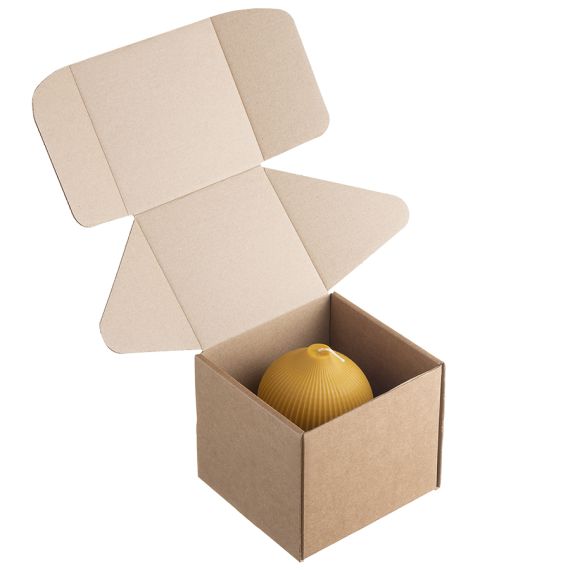 Свеча декоративная цвета карри из коллекции Edge, 10,5см, Tkano, изображение 2