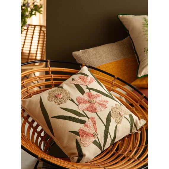 Подушка декоративная Summer garden из коллекции Ethnic, 45х45 см, Tkano, изображение 5