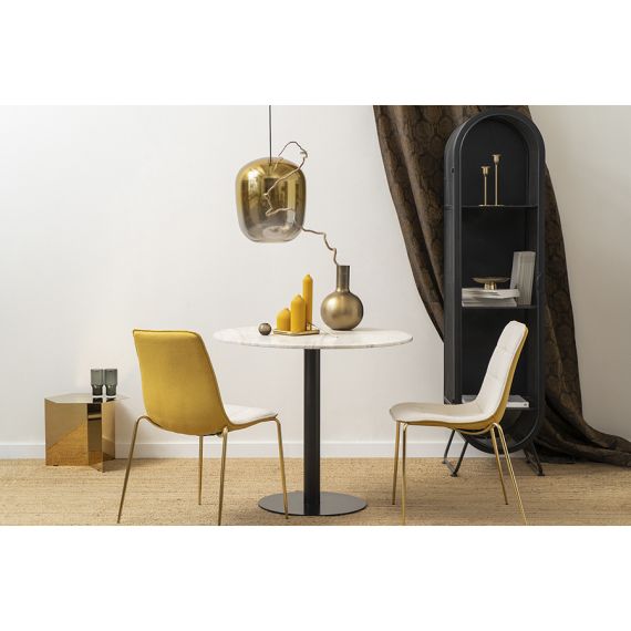 Свеча декоративная цвета карри из коллекции Edge, 10,5см, Tkano, изображение 4