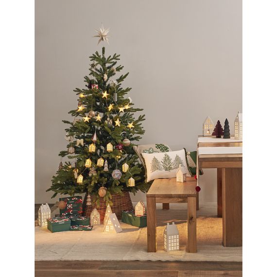Подушка декоративная с вышивкой Christmas tree из коллекции New Year Essential, 30х45 см, Tkano, изображение 2