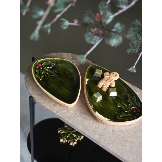 Поднос декоративный Christmas symbol из коллекции New Year Essential, 30 см, Tkano, изображение 2