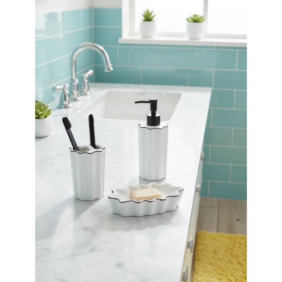 Органайзер для зубных щеток Camellia, белый, Bergenson Bjorn Bath, изображение 4